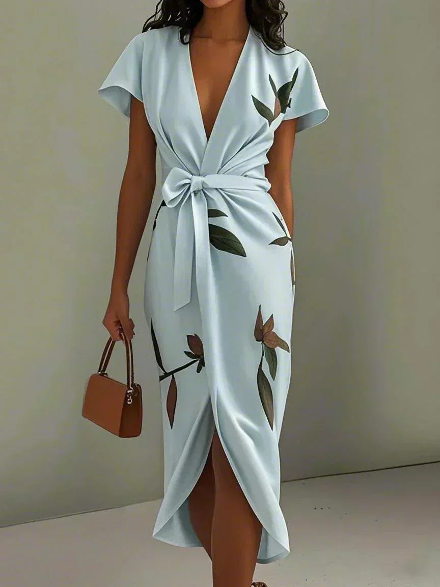 Brenna | Elegant Wrap Dress