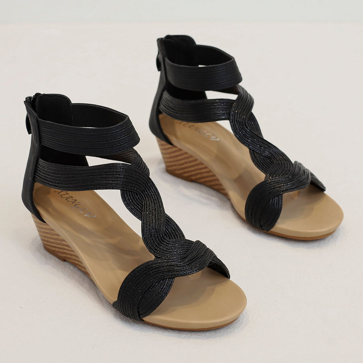 Sharon | Bohemian Soft Wedges Sandals