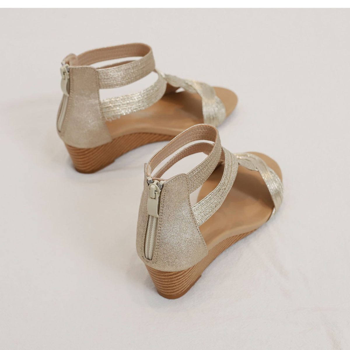 Sharon | Bohemian Soft Wedges Sandals