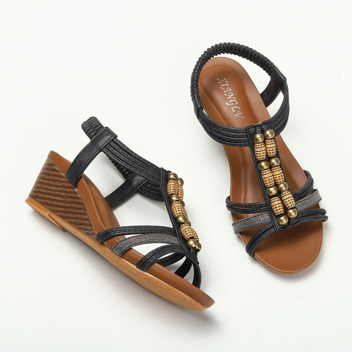 Sarah | Bohemian Wedges Sandals