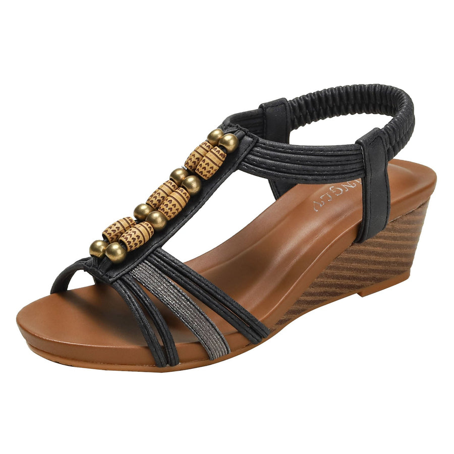 Sarah | Bohemian Wedges Sandals