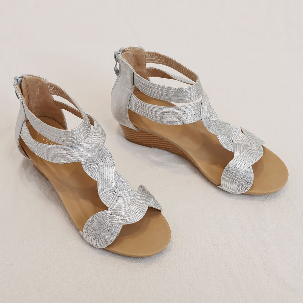 Sharon | Bohemian Soft Wedges Sandals