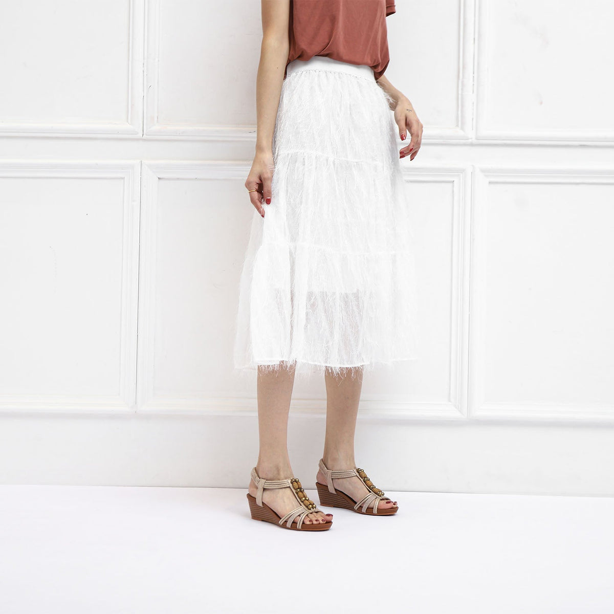 Sarah | Bohemian Wedges Sandals