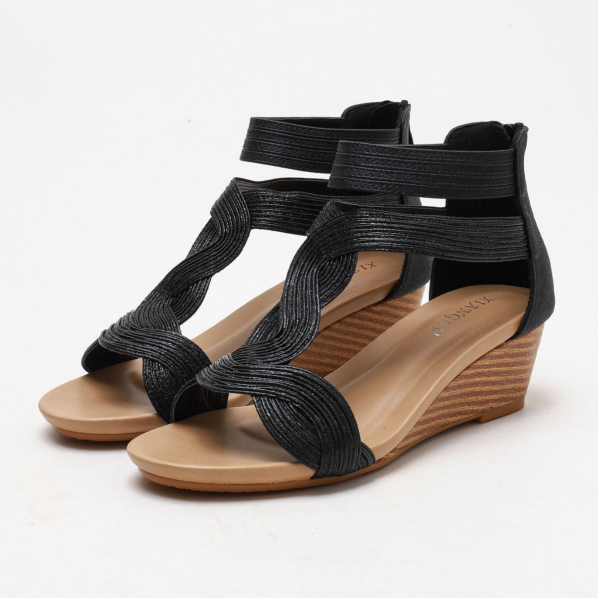 Sharon | Bohemian Soft Wedges Sandals