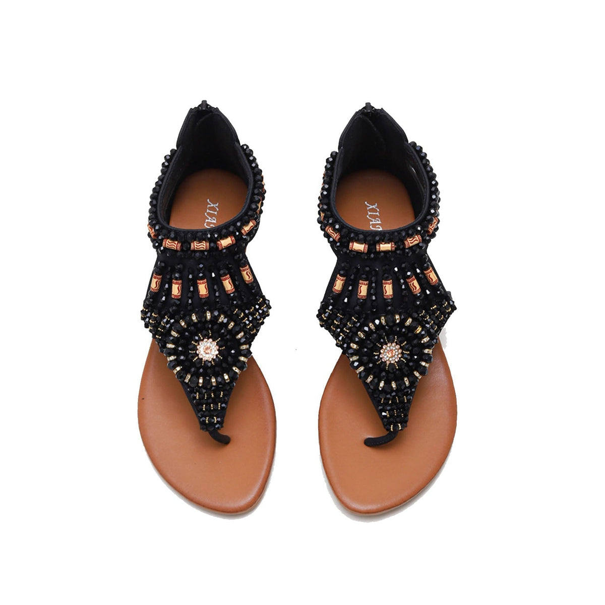 Julie | Bohemian Vacation Flat Sandals