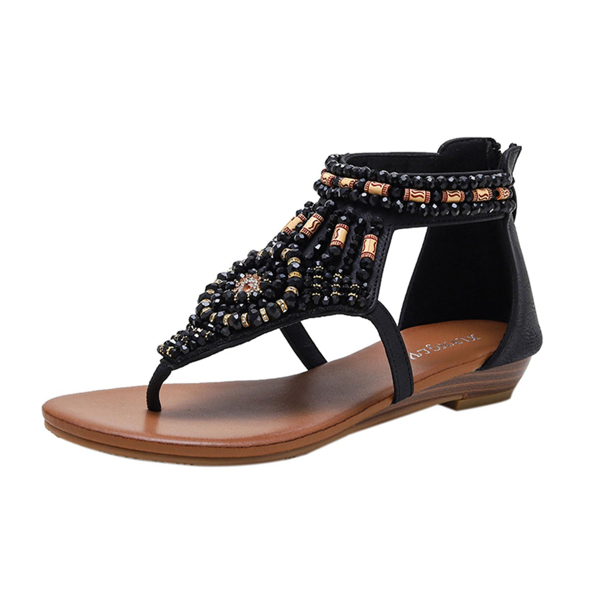 Julie | Bohemian Vacation Flat Sandals