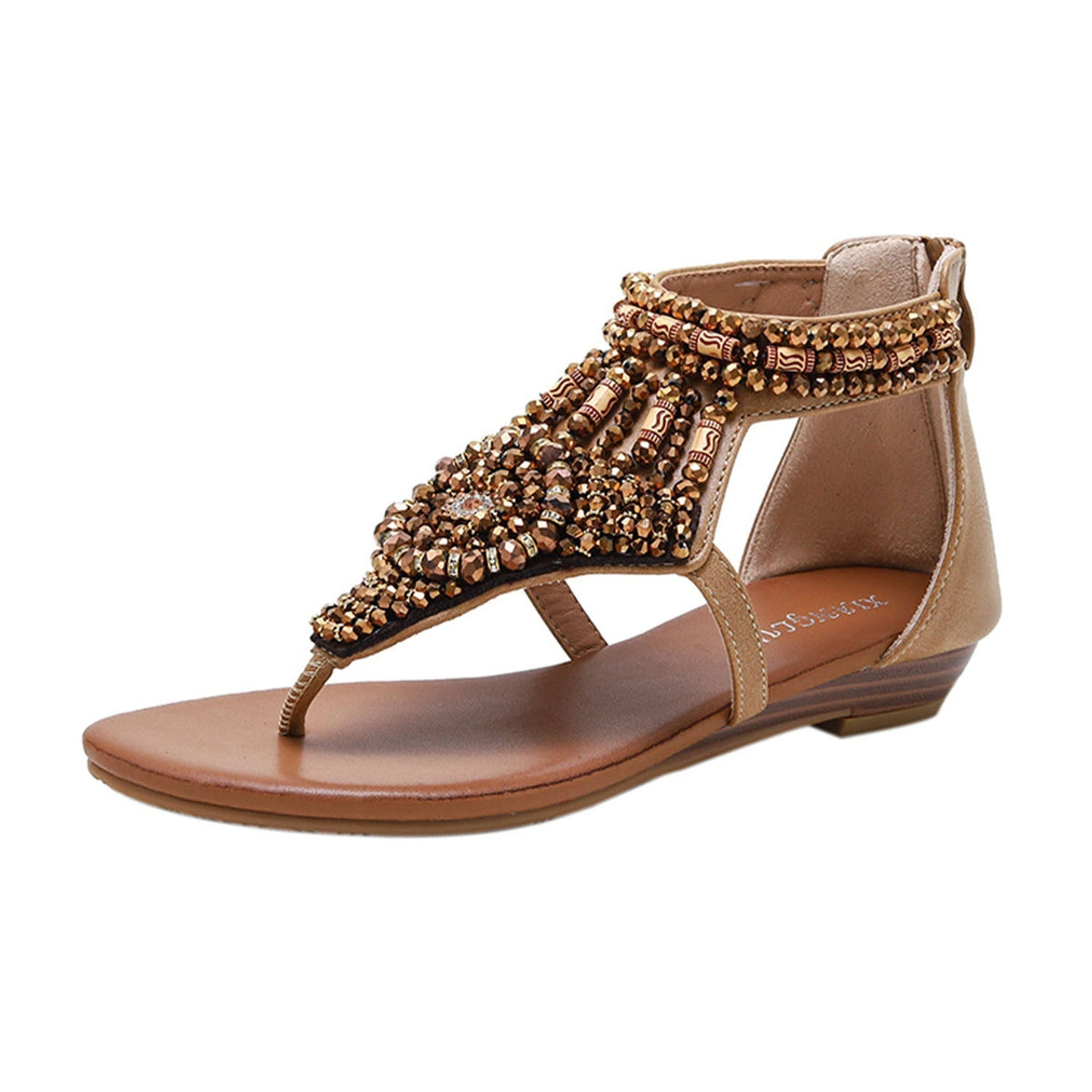 Julie | Bohemian Vacation Flat Sandals